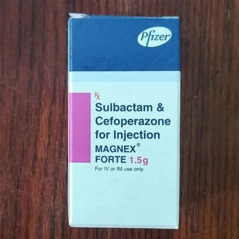 1 5gm Magnex Forte Cefoperazone Sulbactam Injection At Rs 350 Box