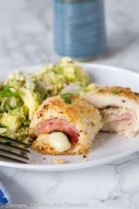 Crispy Chicken Cordon Bleu Recipe Dinners Dishes And Desserts