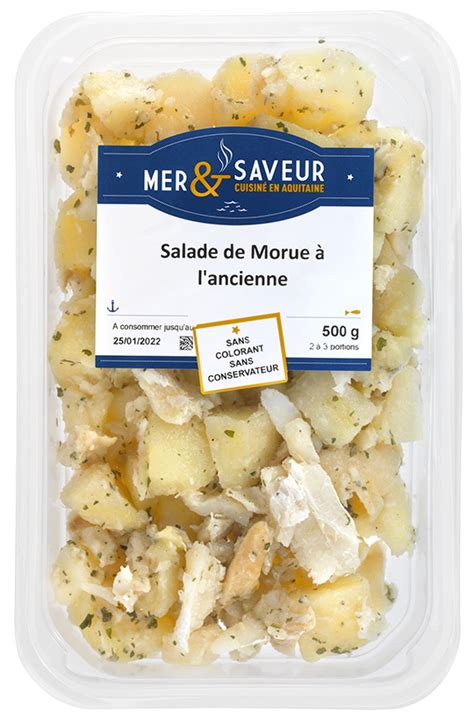 Nos Salades Morue France Cuisine