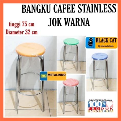 jual bangku stainles bangku caffe bangku bar tinggi bangku warung