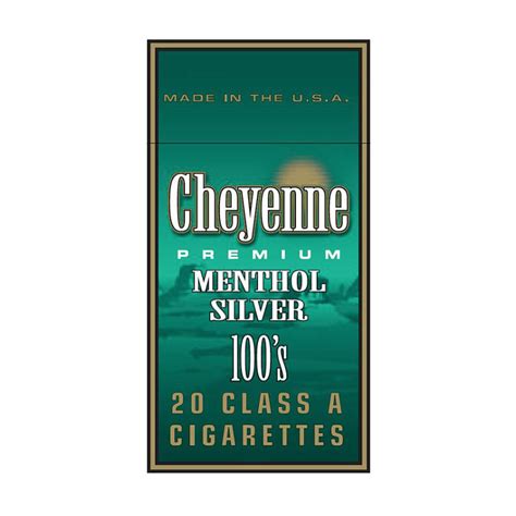 CHEYENNE CIGARETTE MENTHOL SILVER 100S Serena Wholesale