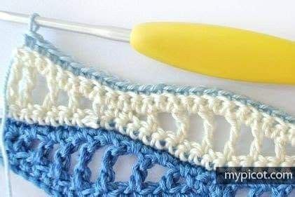 Long Wave Stitch Crochet Pattern Artofit