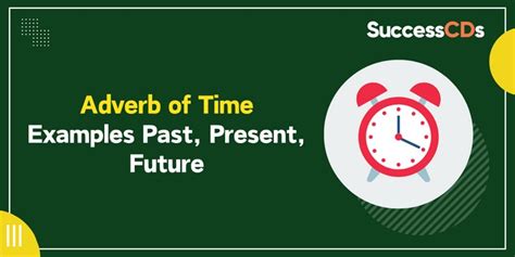 Adverb Of Time Examples Past Present Future