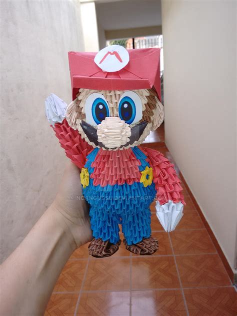 Mario Mario Origami 3D by ncangussu on DeviantArt