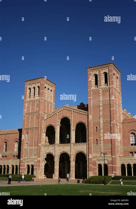 Royce Hall UCLA Campus Los Angeles October 2007 Stock Photo Alamy