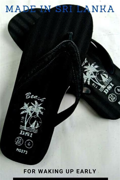 DSI Beach Slippers Men & Women Casual Rubber Footwear MADE IN SL, FREE SHIPPING | Rubber ...