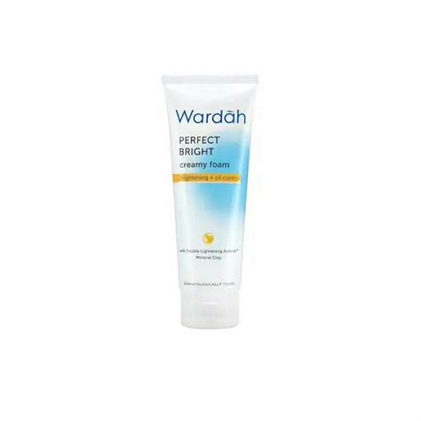 Jual Wardah Perfect Bright Creamy Foam Brightening Oil Control 100ml