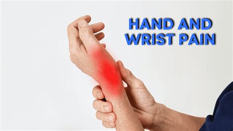 Hand And Wrist Pain Reddy Care Physical And Occupational Therapy