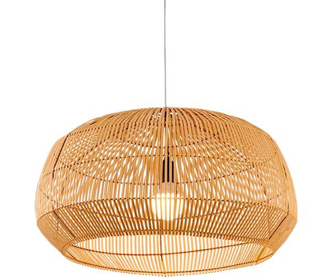 Bamboo Webbing Lamp Handmade Ady D Xh Cm Orientique Asianliving