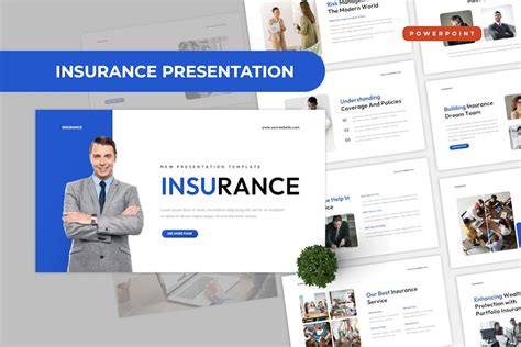 Insurance Powerpoint Template Incl Insurance And Coverage Envato Elements