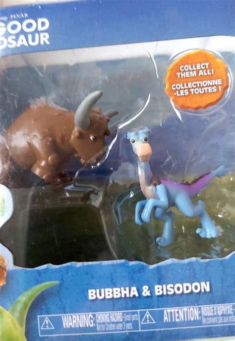 Disney Pixar The Good Dinosaur Mini Figure Bubbha Bisodon Pack Set