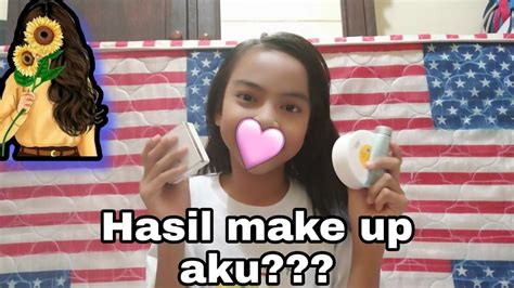 Challenge Make Up Diri Sendiri Sangat Gampang Youtube