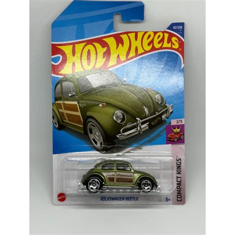 Hot Wheels Volkswagen Beetle Fusca Verde Shopee Brasil