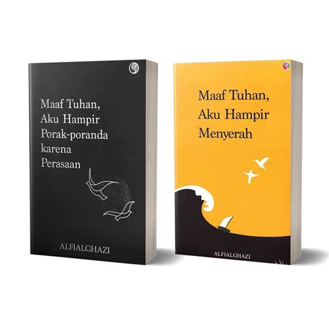 Jual Alfialghazi Maaf Tuhan Aku Hampir Menyerah Buku Motivasi