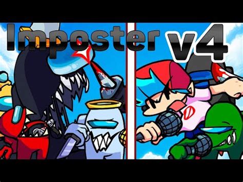 Friday Night Funkin VS Impostor V4 FULL WEEK Cutscenes FNF Mod