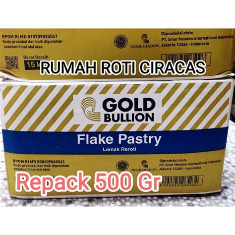 Jual Gold Bullion Flake Pastry Gr Shortening Spesial Croissant