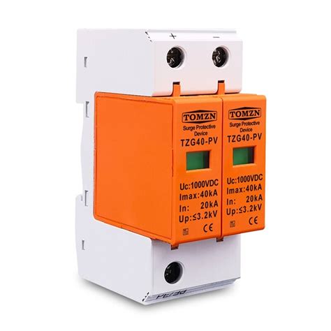 TOMZN SPD DC 1000V 20KA 40KA House Surge Protector Protective Low