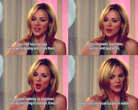 10 Outrageous Quotes From Sex And The Citys Samantha Jones