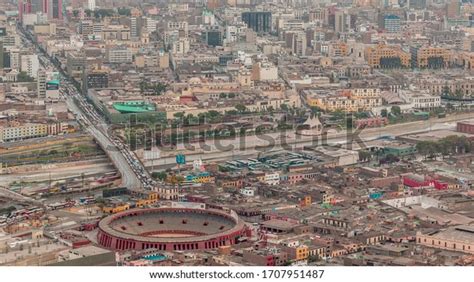 Aerial View Lima Skyline Timelapse Plaza Stock Photo 1707951487 | Shutterstock