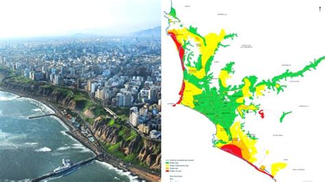 Sismos Y Terremotos Mapa De Los Distritos De Lima Con Mayor Riesgo Terremoto En Perú