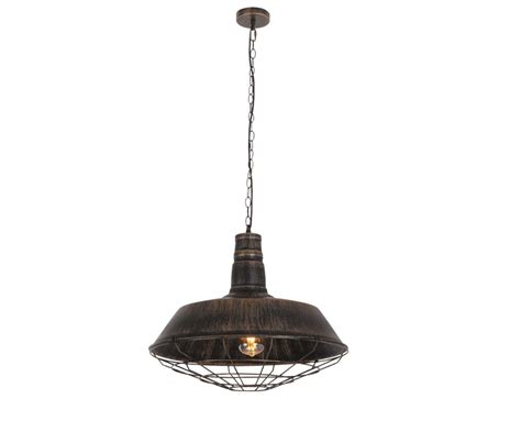 LAMPA WISZĄCA INDUSTRIALNA LOFT STARY MOSIĄDZ ARIGIO D35 Lumina Deco