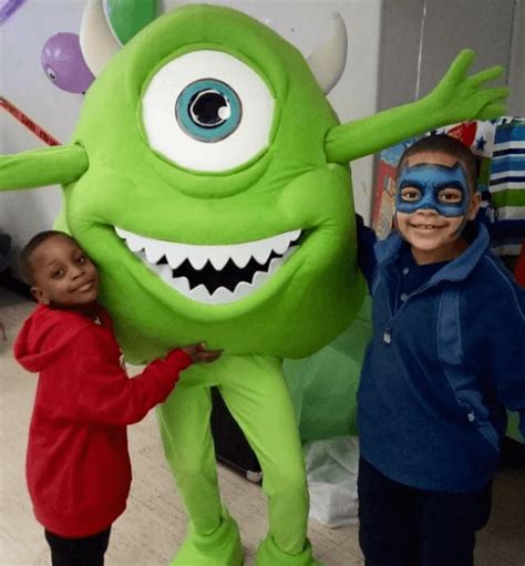 Mike Wazowski - Birthday Party Characters For Kids | Call 855-705-2799