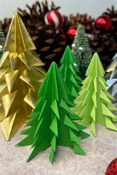 Easy Origami Christmas Tree Kids Can Fold | Kids Activities Blog