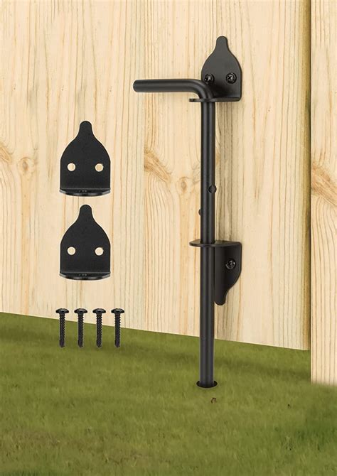 Amazon 12 Heavy Duty Cane Bolt Gate Drop Rod Hardware Ground