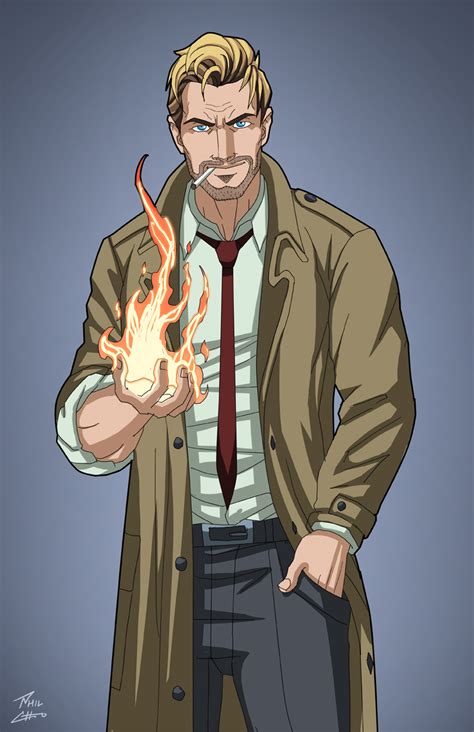 John Constantine (Earth-27) commission by phil-cho on DeviantArt