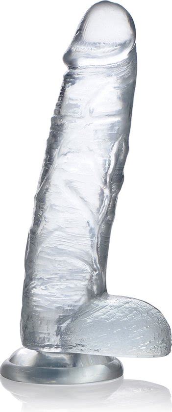 Jock C Thru Transparante Dildo 27 Cm Bol