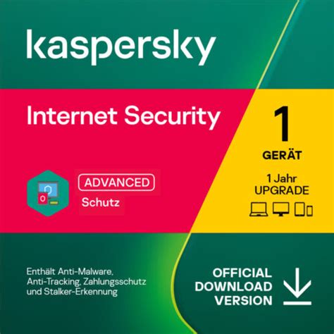 Kaspersky Internet Security 2024 1 2 3 5 oder 10 PC Geräte 1 oder 2