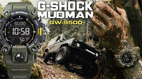 The New G SHOCK MUDMAN GW 9500 YouTube