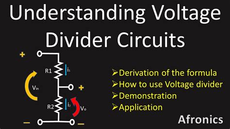 Understanding Voltage Divider Circuits Youtube