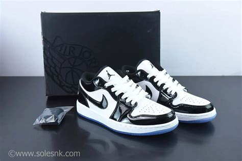 Air Jordan 1 Low Concord White Black DV1309 100 SoleSnk