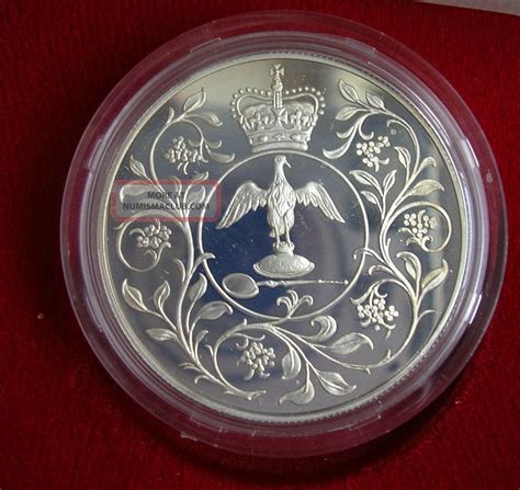 Great Britain Queen Elizabeth Ii 1977 Silver Jubilee Silver Proof Crown