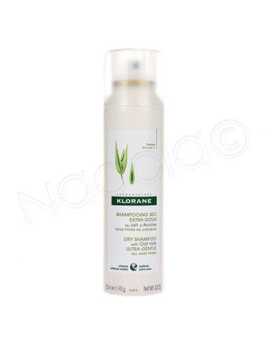 Klorane Shampooing Sec Extra Doux Au Lait D Avoine Ml Cheveux