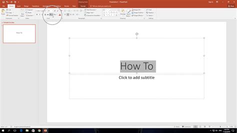 How To Change Character Spacing In Powerpoint Youtube