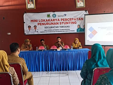 Mini Lokakarya Percepatan Penurunan Stunting Tingkat Kecamatan