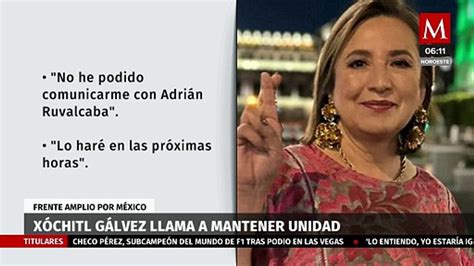 X Chitl G Lvez Hace Llamado A La Unidad Tras La Renuncia De Priistas