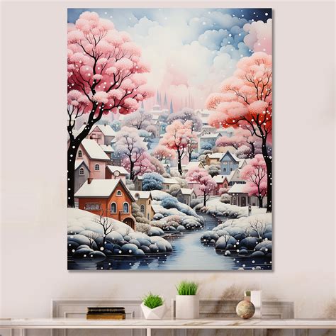 Red Barrel Studio® Pink City Art Deco Charm I - City Art Deco Wall Art