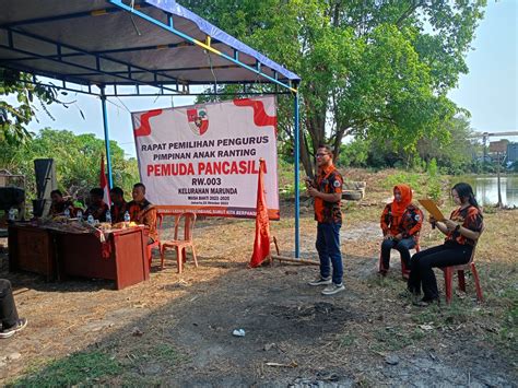 Rapat Pemilihan Pengurus Pimpinan Anak Ranting Pemuda Pancasila Rw