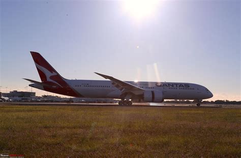 Qantas Dreamliner Completes Longest Ever Hour Commercial Flight