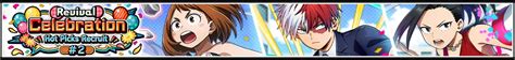 New Revival Celebration Hot Picks Recruit 2 My Hero Ultra Impact Database