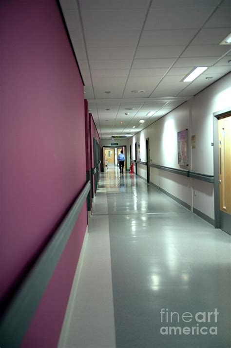 Hospital Corridor Photograph By Lth Nhs Trust Science Photo Library