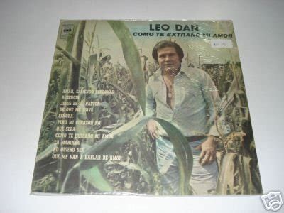 LEO DAN - COMO TE EXTRANO MI AMOR - PROMO LP VINYL | #63350397