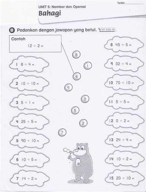 Contoh Kertas Soalan Matematik Tahun 1 Sjkt