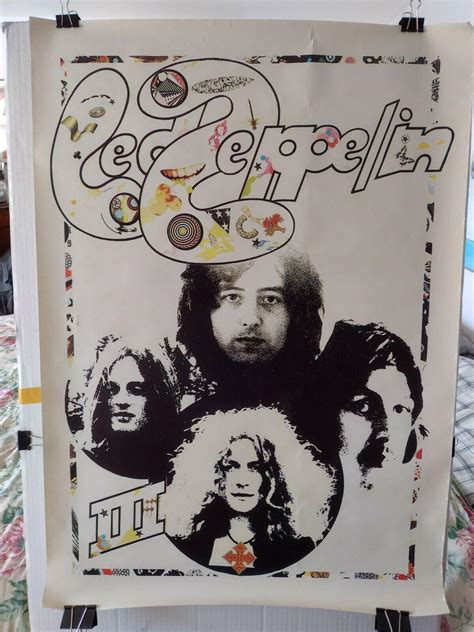 LED ZEPPELIN III album cover poster Vintage | #3916327732