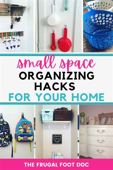 Small Space Organization Hacks Making Frugal Fun