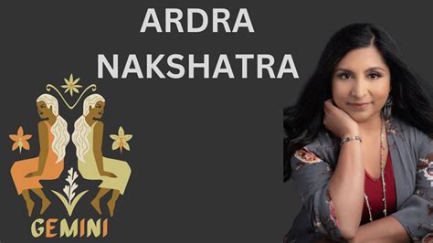 Ardra Nakshatra In Vedic Astrology Youtube