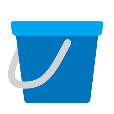 Bucket Flat Icon | FluentUI Emoji Flat Iconpack | Microsoft